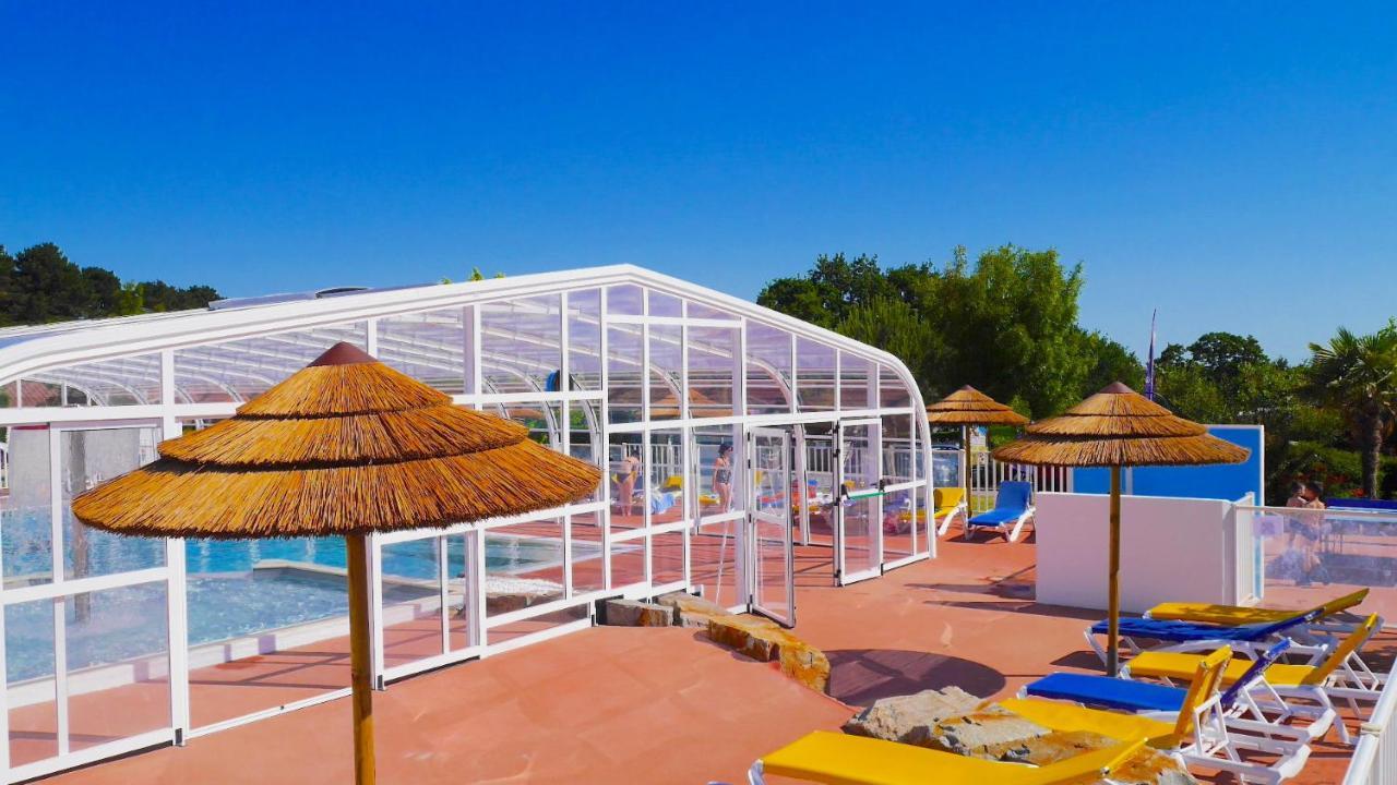 Camping Les Brillas Les Moutiers Luaran gambar