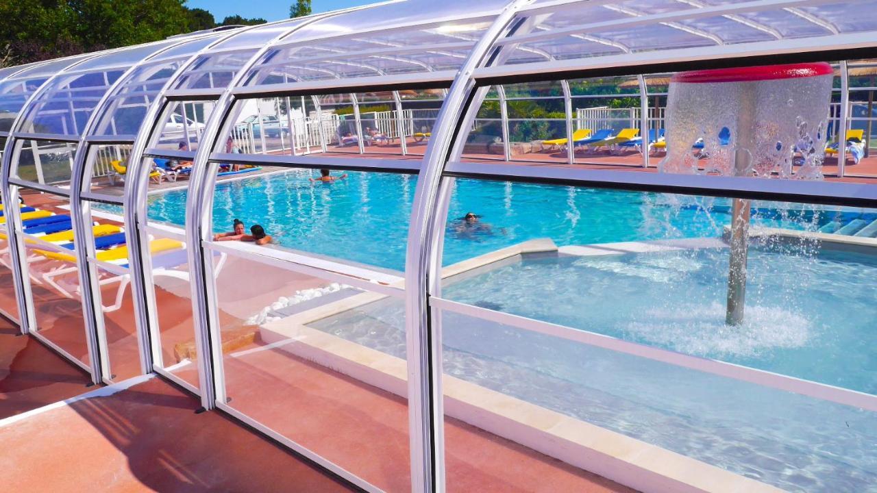Camping Les Brillas Les Moutiers Luaran gambar
