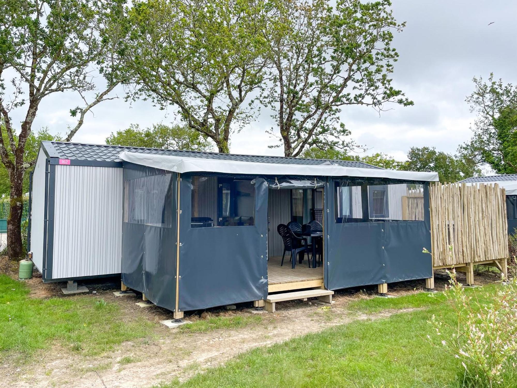 Camping Les Brillas Les Moutiers Luaran gambar